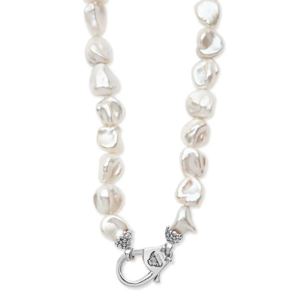 Lagos Luna Keshi Pearl Necklace, 18"