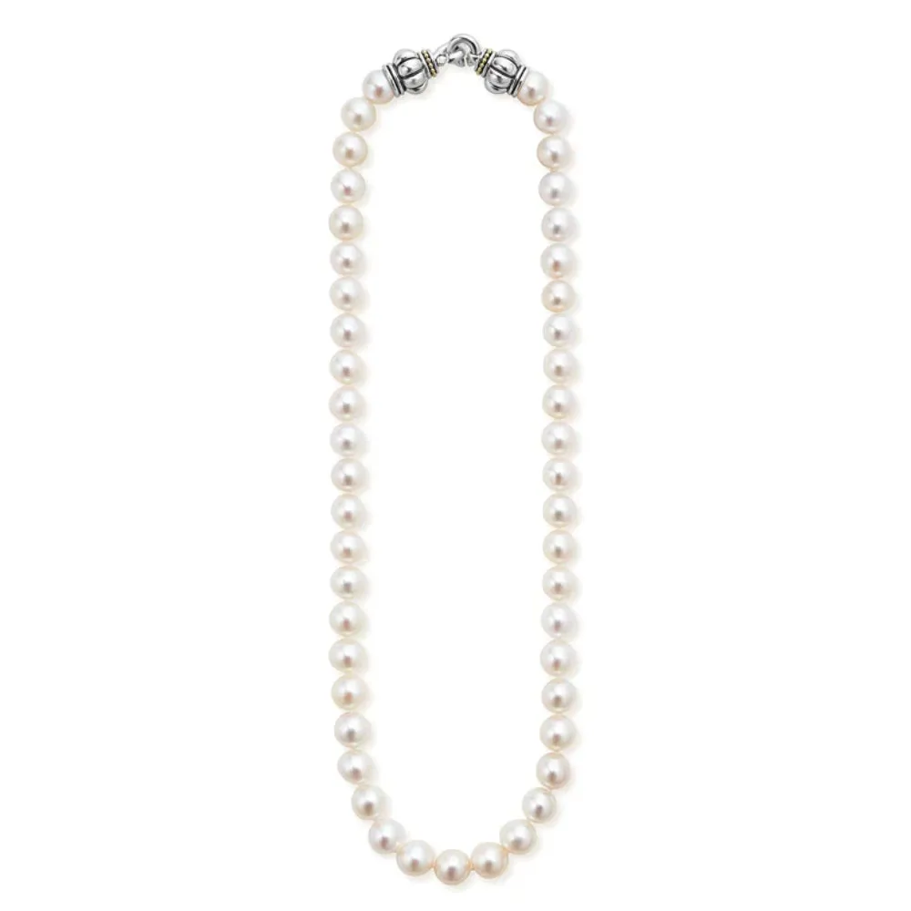 Lagos Luna Large Pearl Necklace