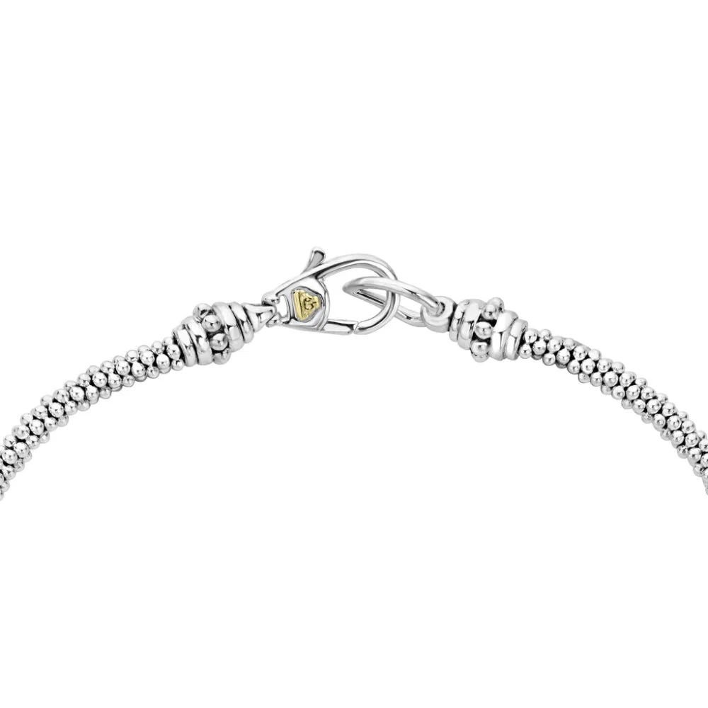 Lagos Luna Single Pearl Caviar Bracelet