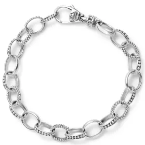 Lagos Signature Caviar Bead Link Bracelet