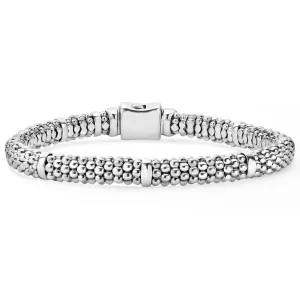 Lagos Signature Caviar Sterling Silver Bracelet