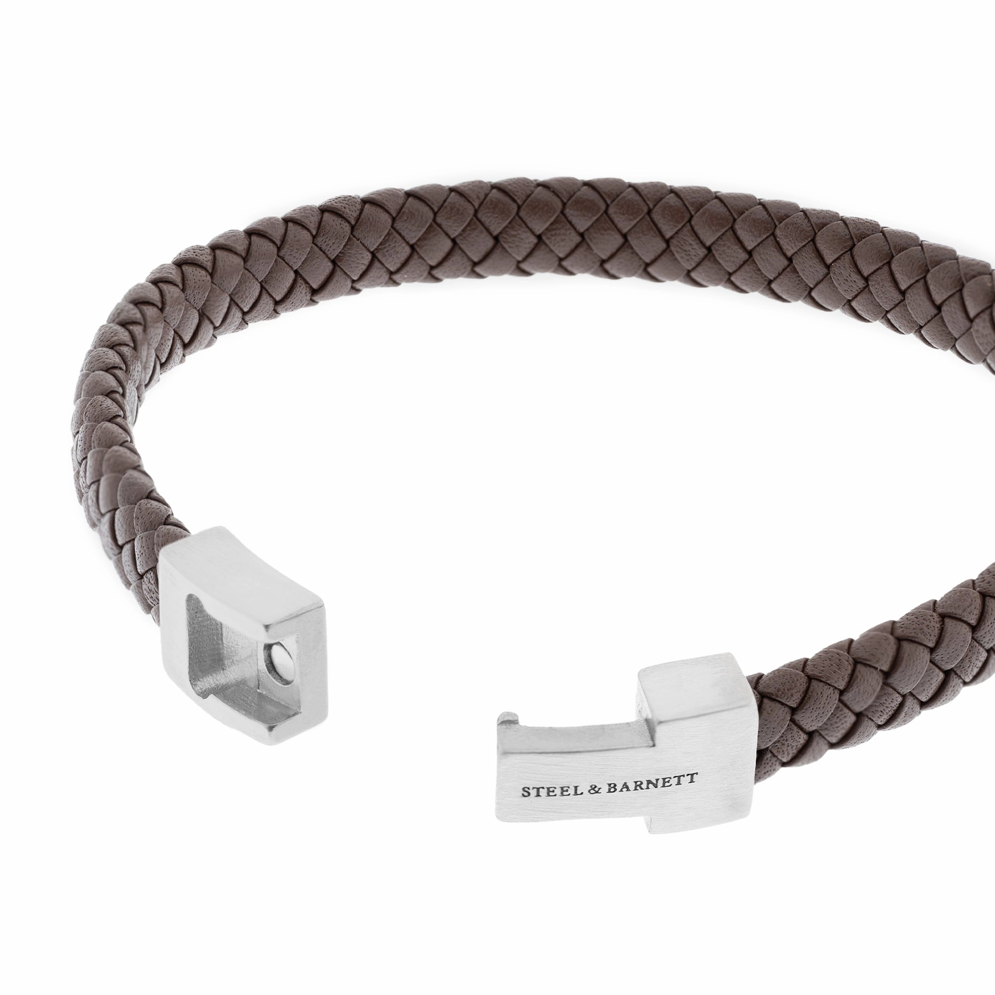 Leather Bracelet Archie Brown LBA-002-45E60U-S