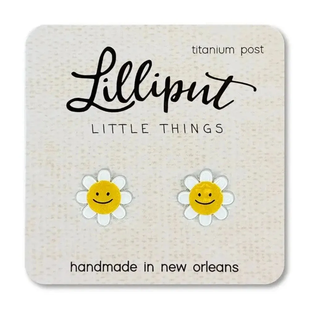 Lilliput Little Things Happy Daisy Earrings