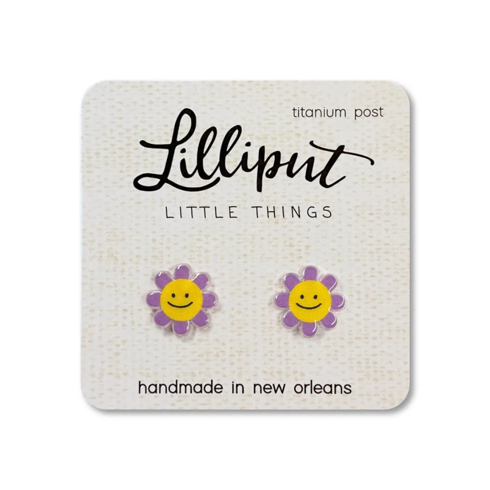 Lilliput Little Things Happy Daisy Earrings