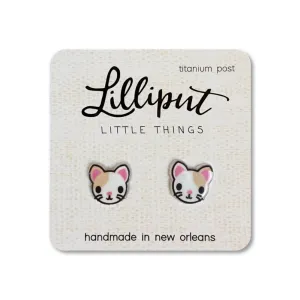 Lilliput Little Things Kitty Cat Earrings