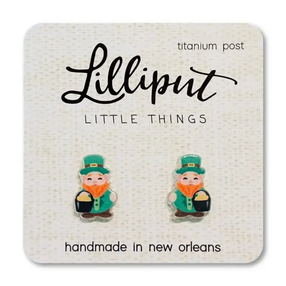 Lilliput Little Things Leprechaun Earrings