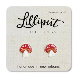 Lilliput Little Things Mushroom Earrings