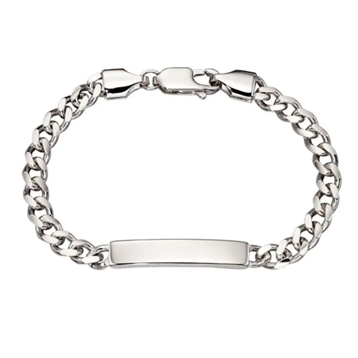 Little Star Bailey Sterling Silver Children's Identity Bracelet LSB0043