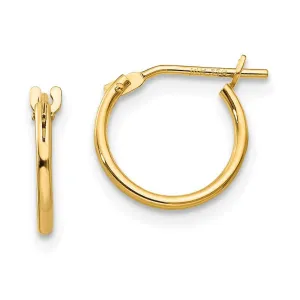 Madi K Kid's 14k  1mm Hoop Earrings