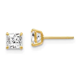 Madi K Kid's 14k  CZ Stud Post Earrings