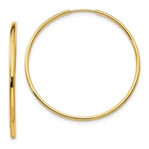 Madi K Kid's 14k  Endless Hoop Earrings