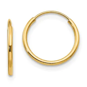Madi K Kid's 14k  Endless Hoop Earrings