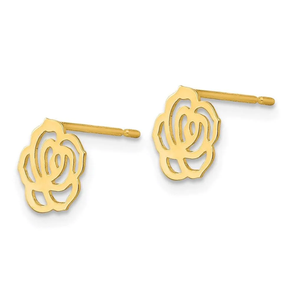 Madi K Kid's 14k   Flower Post Earrings