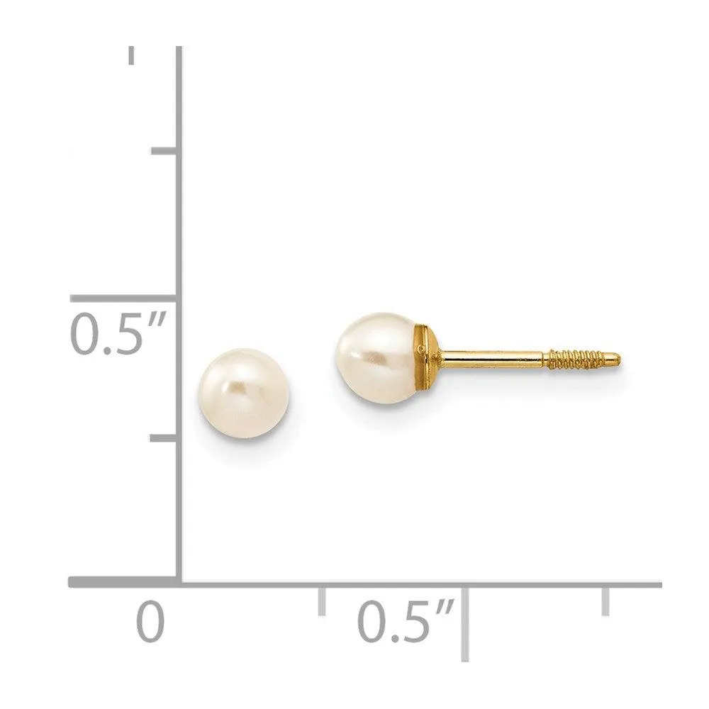 Madi K Kid's 14k  FW Cultured Pearl Earrings