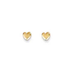 Madi K Kid's 14k  Heart Post Earrings