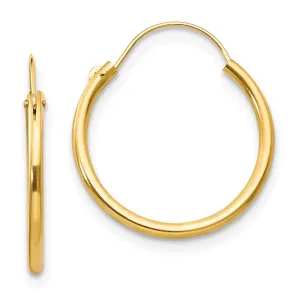 Madi K Kid's 14k  Hoop Earrings