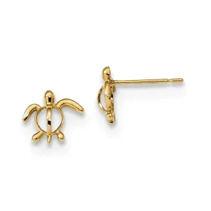 Madi K Kid's 14k   Sea Turtle Post Earrings