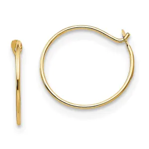 Madi K Kid's 14k  Sm. Endless Hoop Earrings