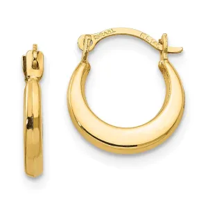 Madi K Kid's 14k  Small Hoop Earrings