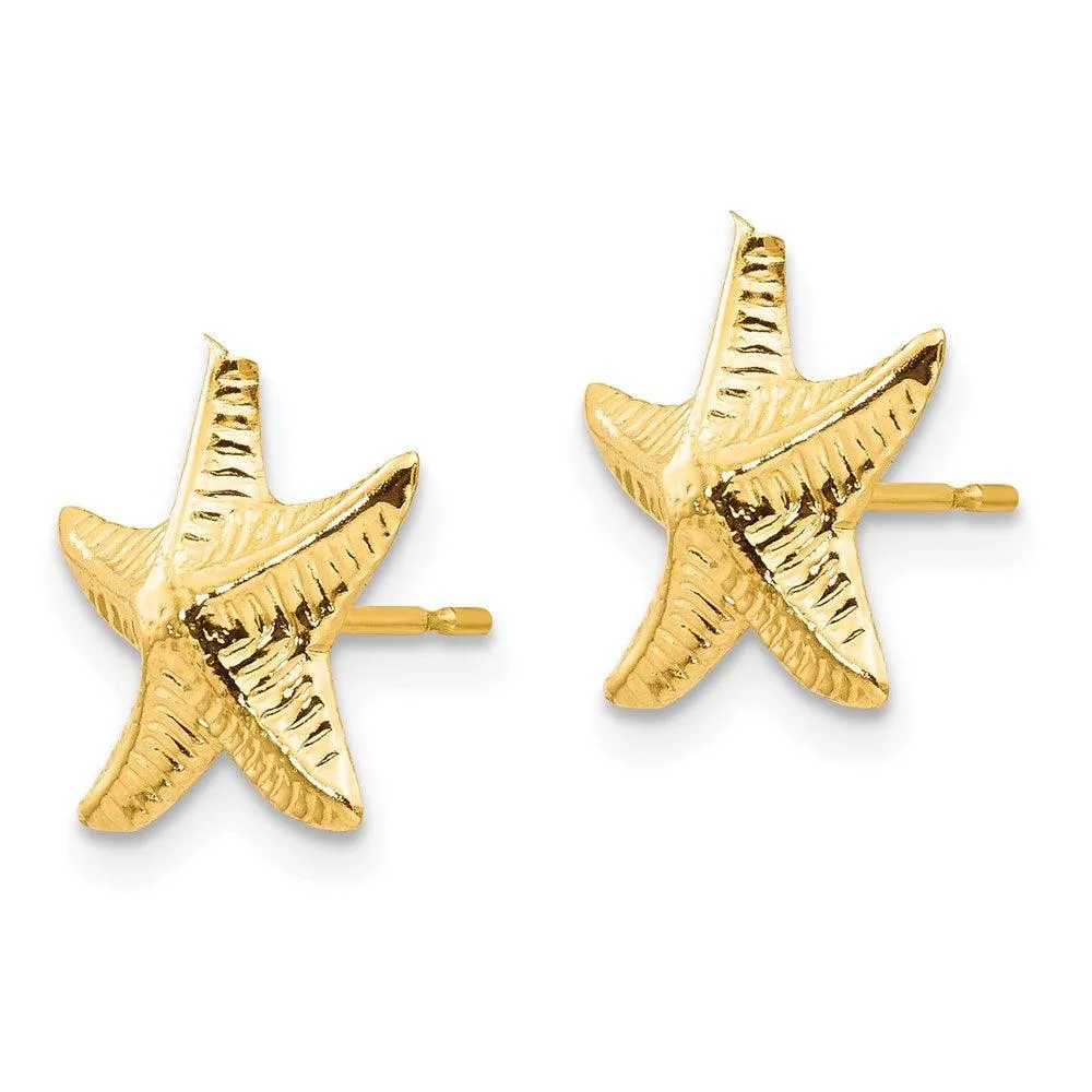 Madi K Kid's 14k  Starfish Post Earrings