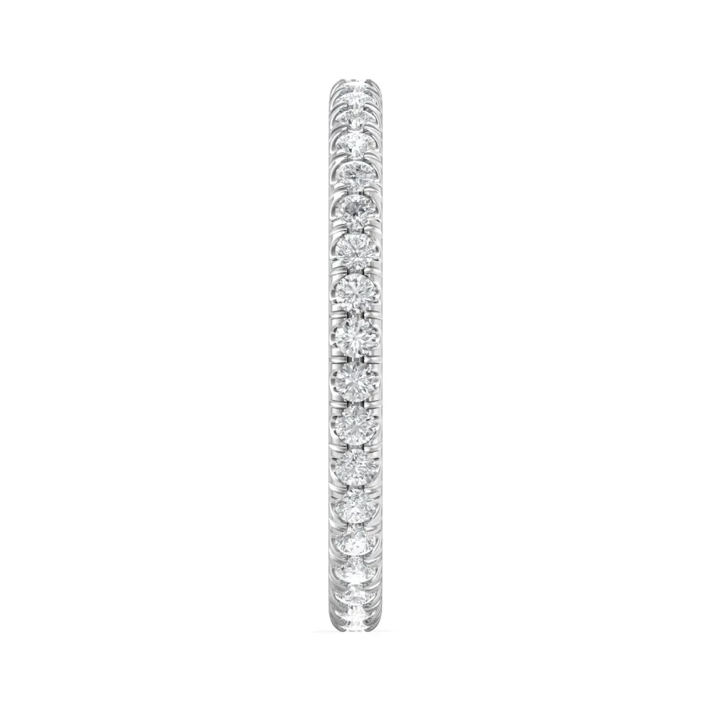 Martin Flyer 14k Micropav Diamond Eternity Band