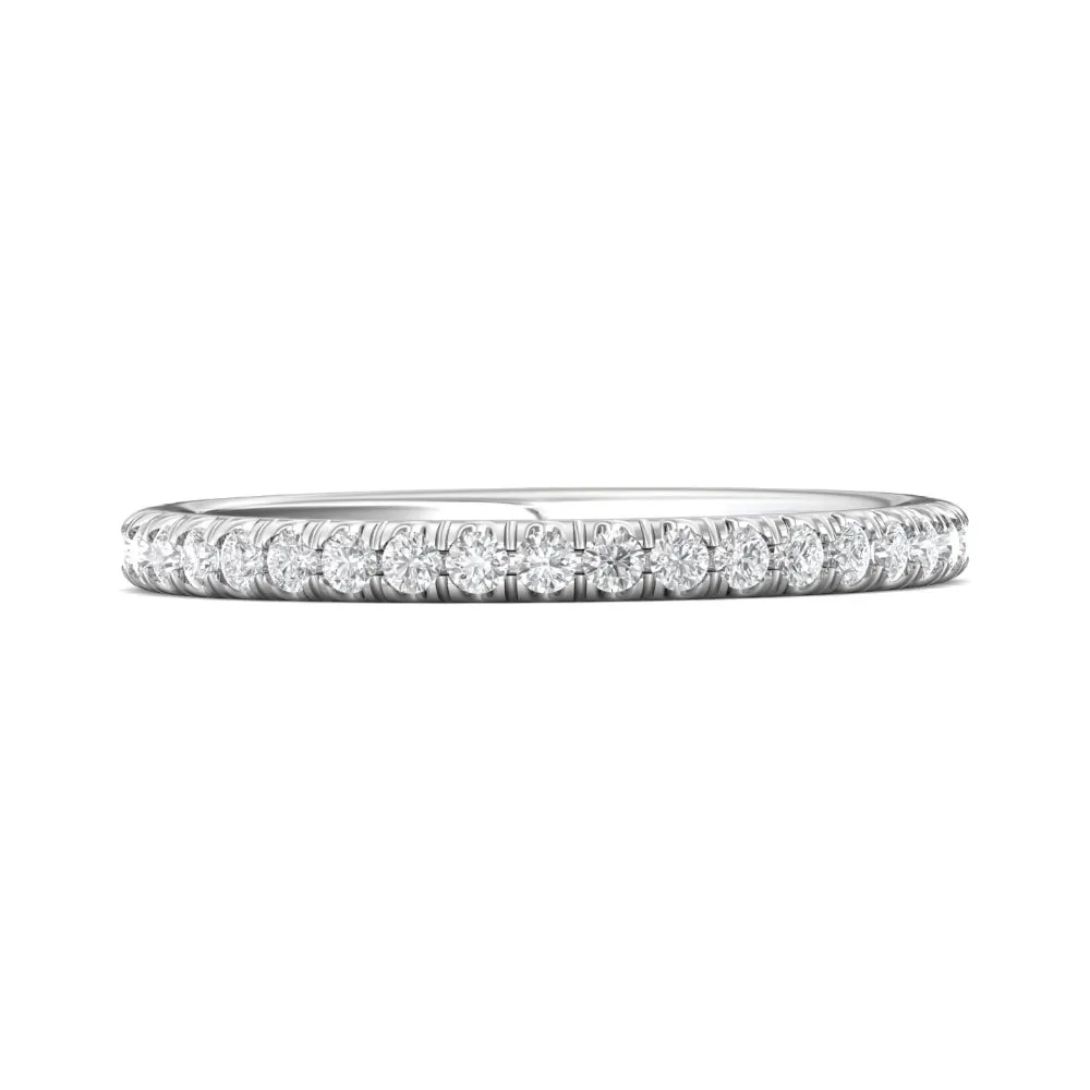 Martin Flyer 14k Micropav Diamond Eternity Band