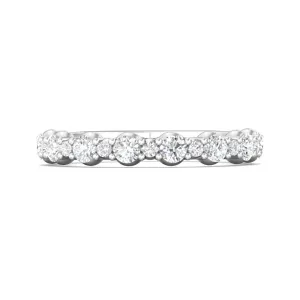 Martin Flyer 14k Round Diamond Wedding Band