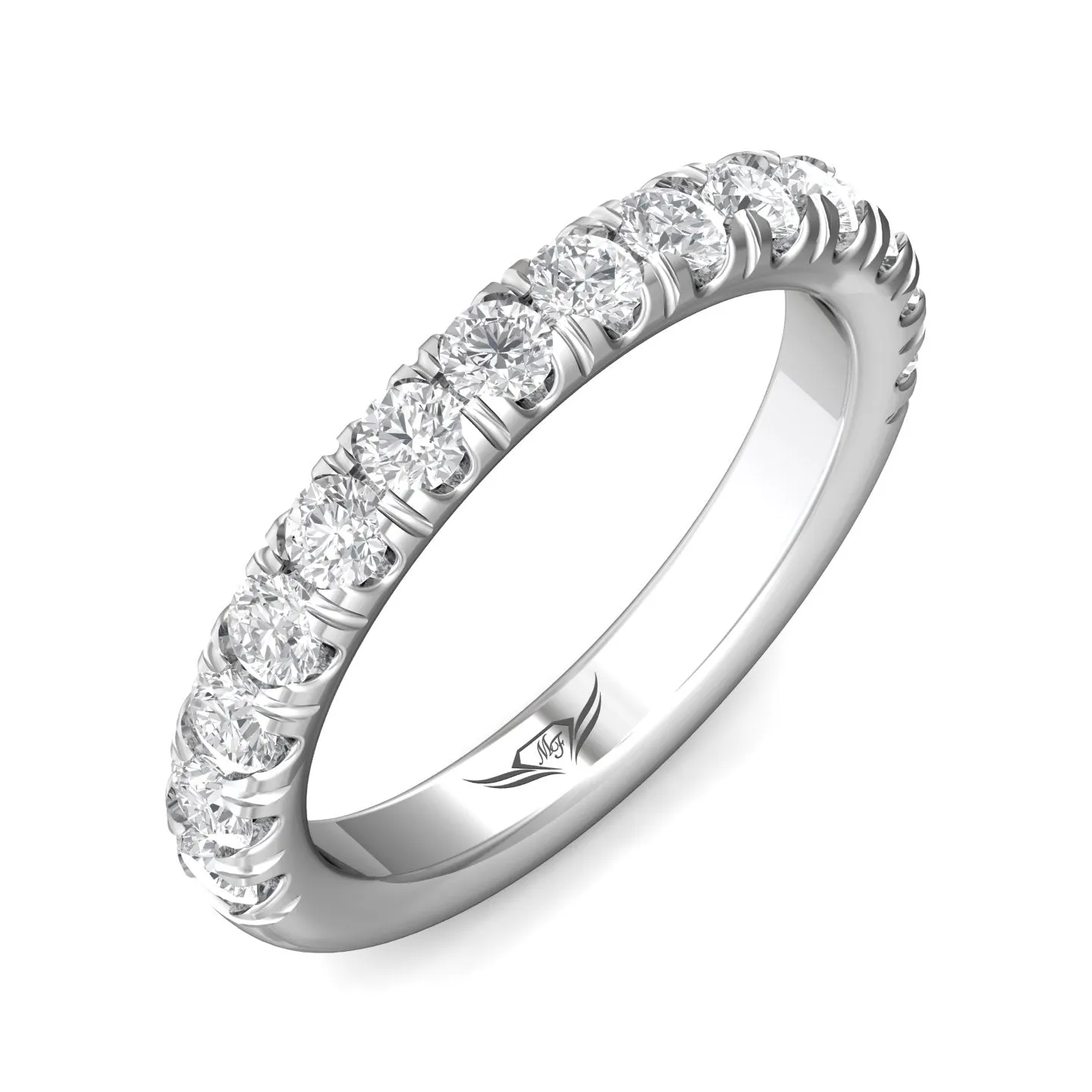 Martin Flyer FlyerFit Micropave Band Diamond Total Weight - 1.02ct