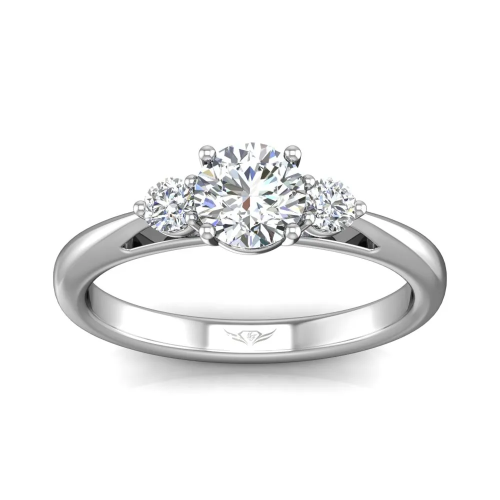 Martin Flyer FlyerFit Three Stone Engagement Ring