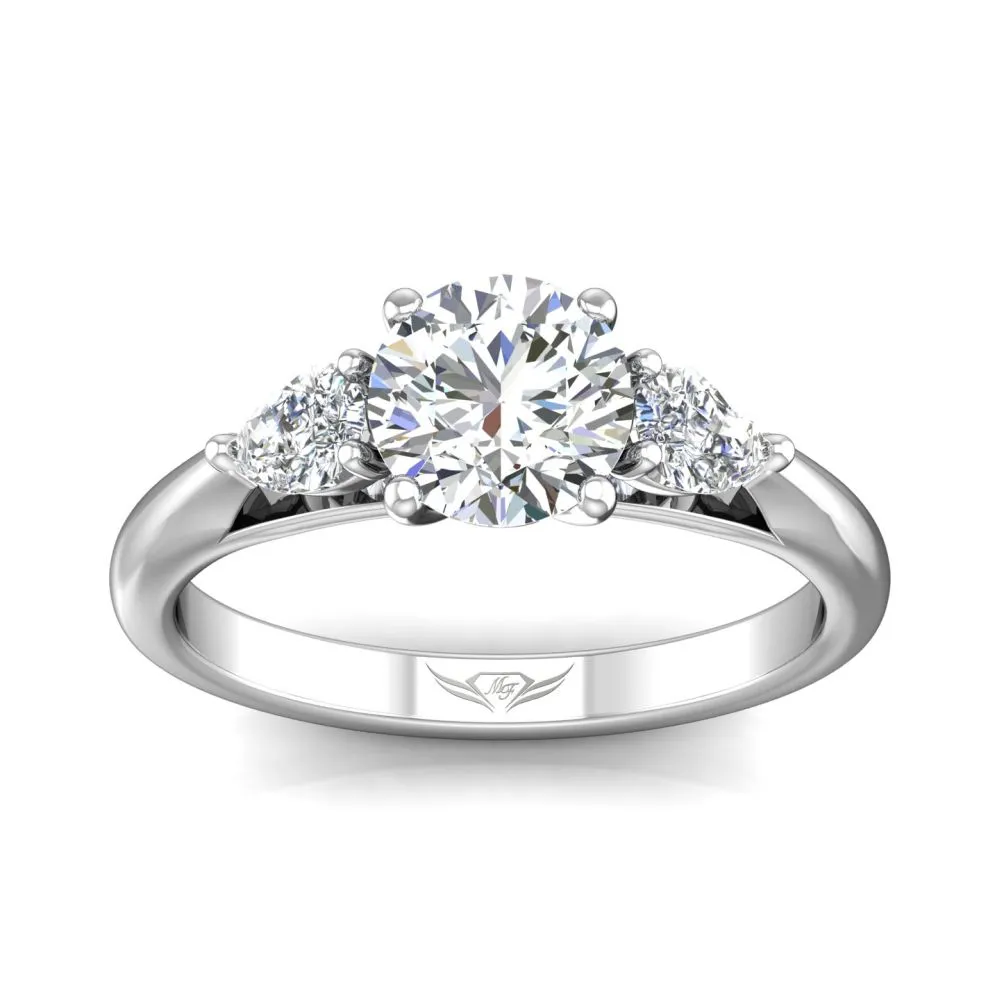 Martin Flyer FlyerFit Three Stone Engagement Ring