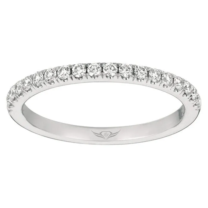 Martin Flyer Micropave Diamond Wedding Band