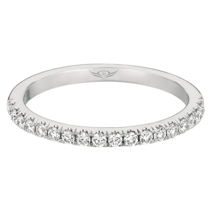 Martin Flyer Micropave Diamond Wedding Band