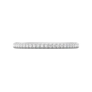 Martin Flyer Micropave Diamond Wedding Band