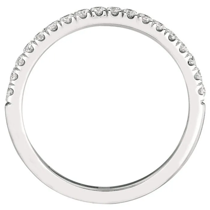 Martin Flyer Micropave Diamond Wedding Band