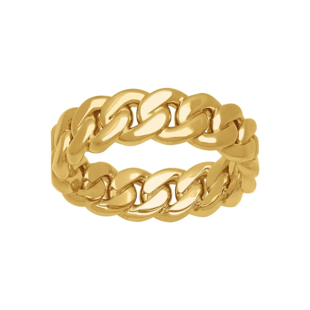 Mens 7mm Cuban Link Band