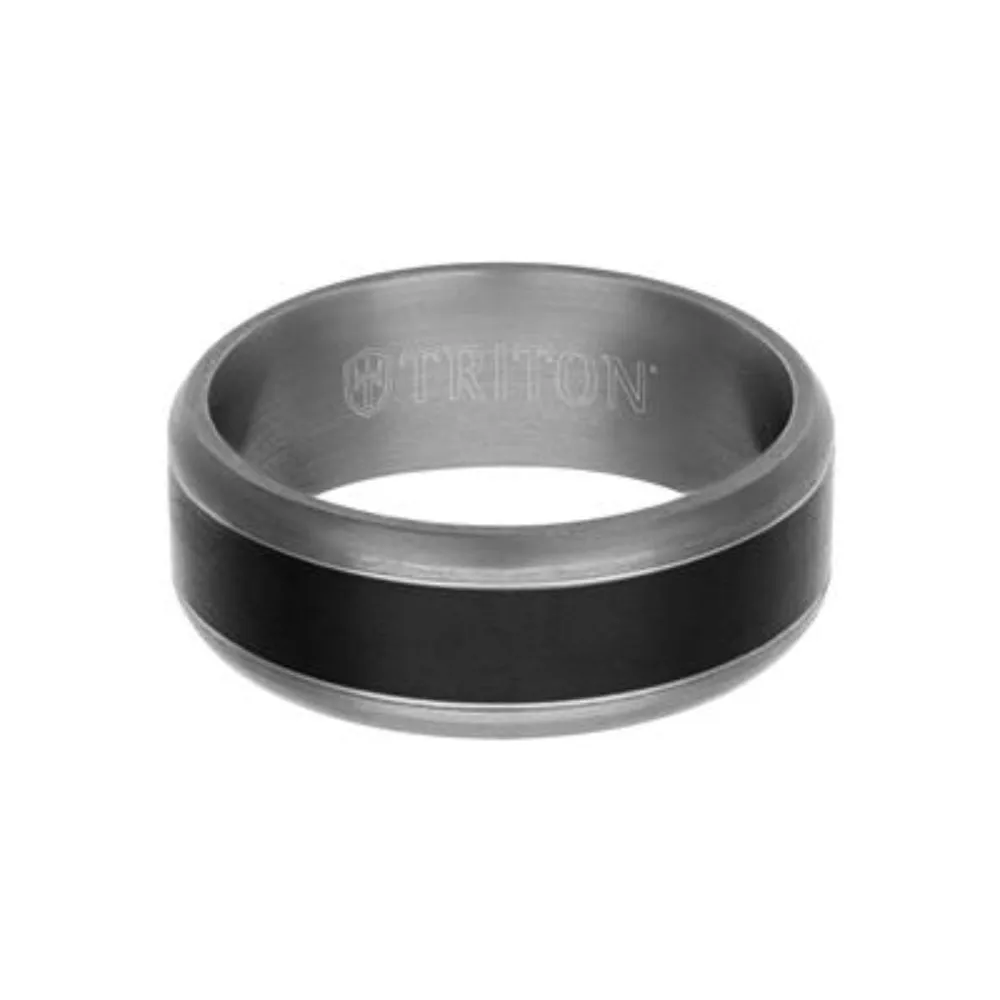 Men's 8mm Tantalum Wedding Band