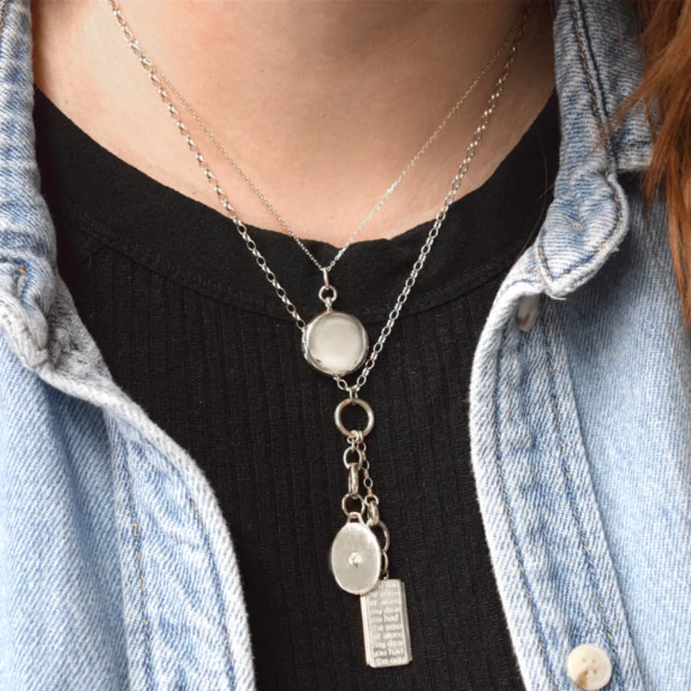 Monica Rich Kosann Slim "Quinn" Locket Necklace