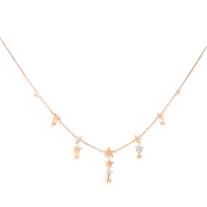 Necklace with stars