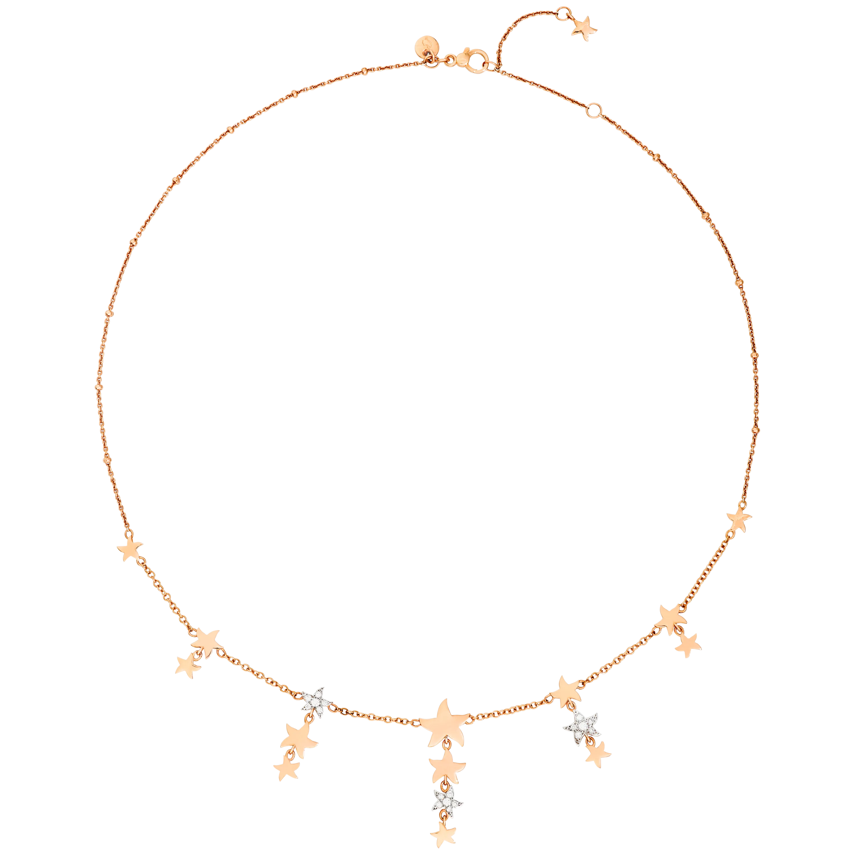 Necklace with stars