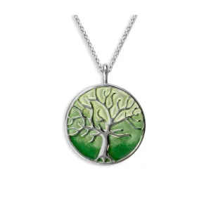 Nicole Barr Green Tree of Life Necklace