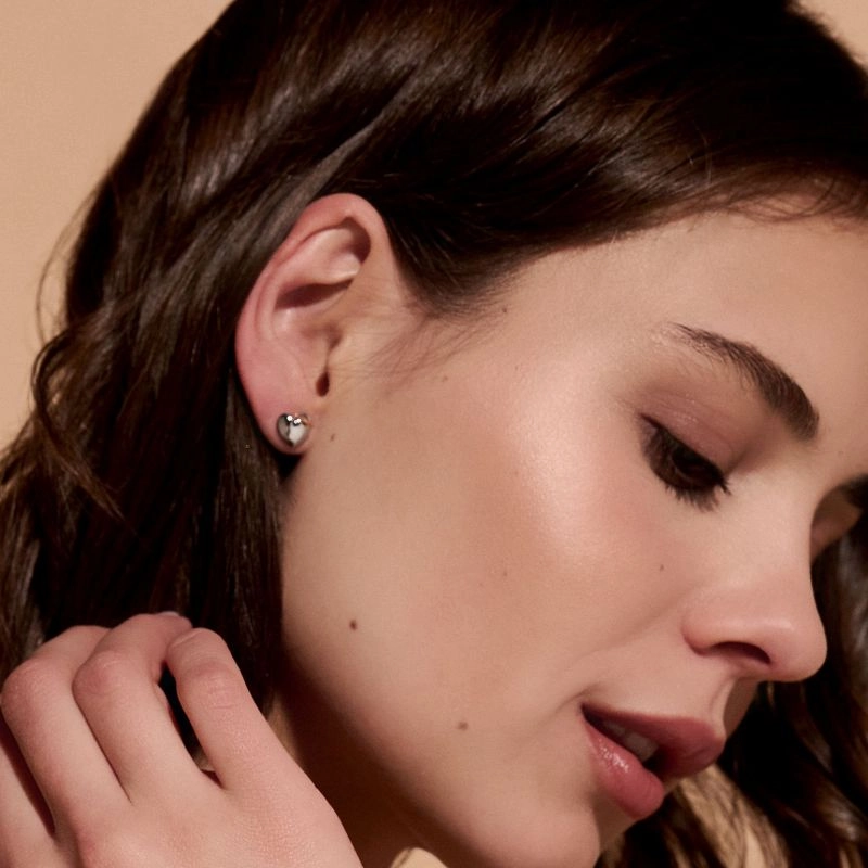 Olivia Burton Classic Knot Heart Stud Earrings 24100038