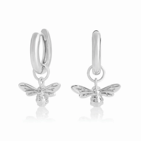 Olivia Burton Lucky Bee Huggie Hoop Earrings OBJAME32N