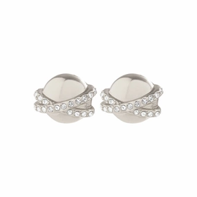 Olivia Burton Planet Silver Stud Earrings OBJCLE47