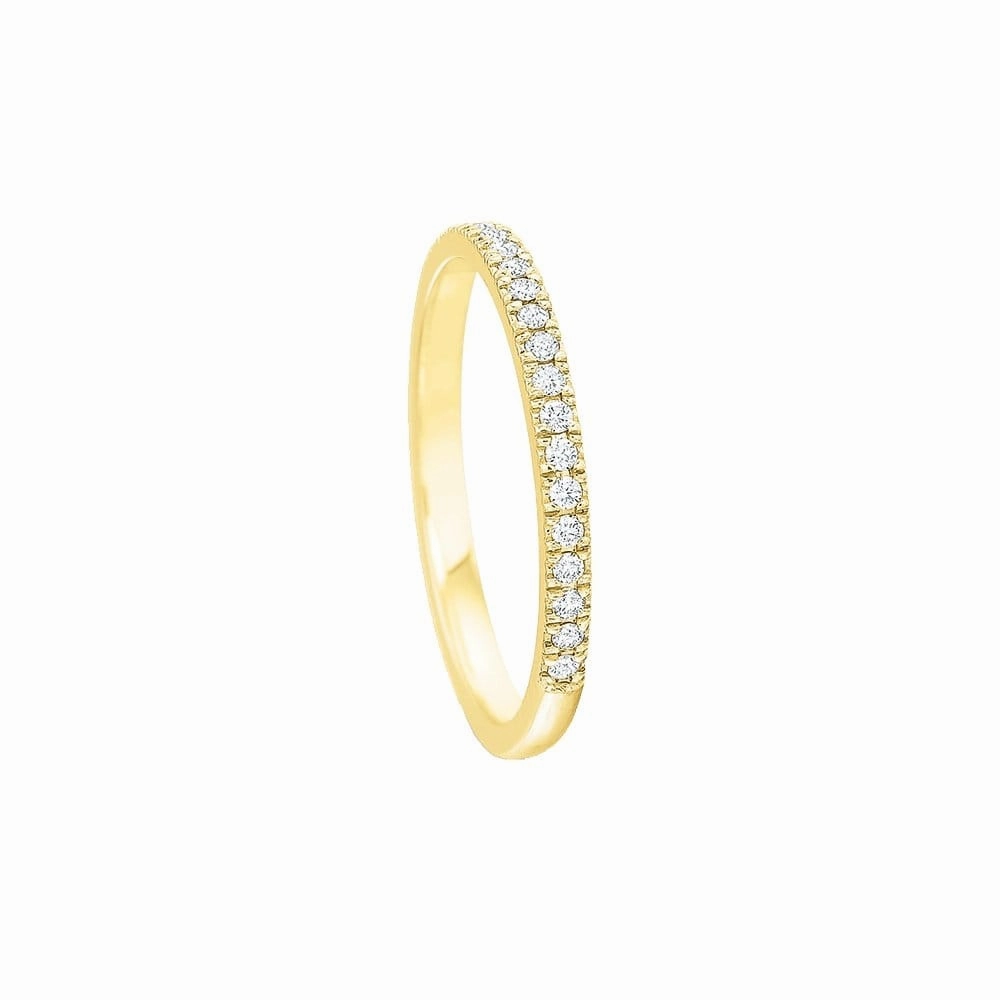 Pave Diamond Band