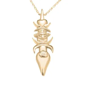 Pendentif flche faitire de houailou
