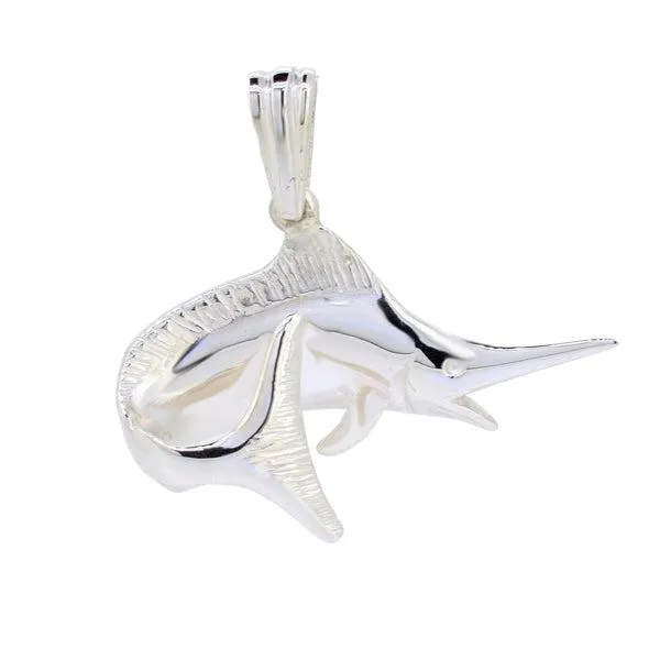Pendentif Marlin en argent 925