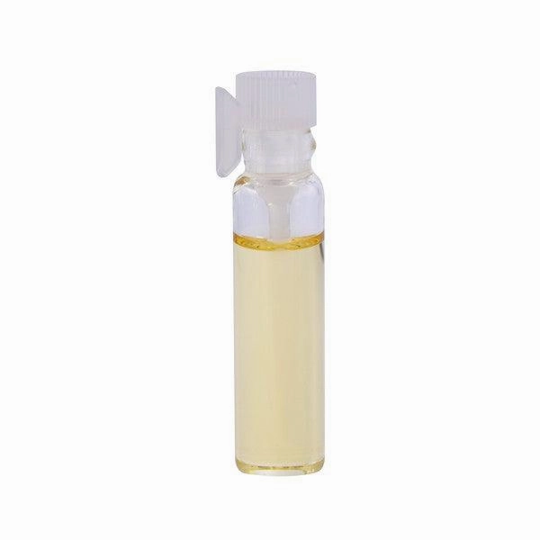 Pendentif tiki chambranle en or jaune bois de santal de Lifou et sa fiole de parfum de Santal