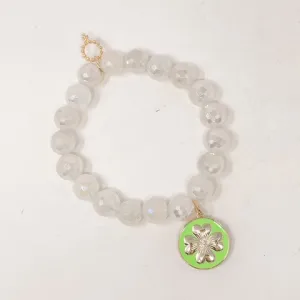 Powerbeads by jen Petites Lucky Clover  Bracelet