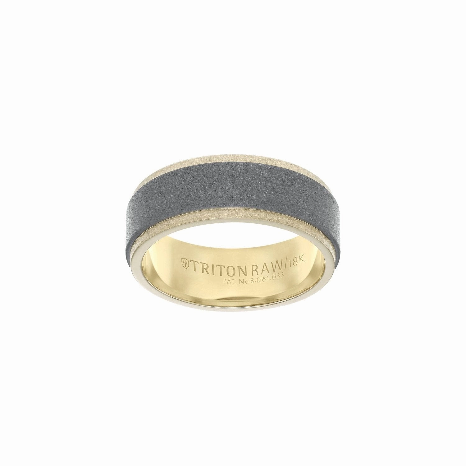 RAW GOLD Matte Finish 8mm Band