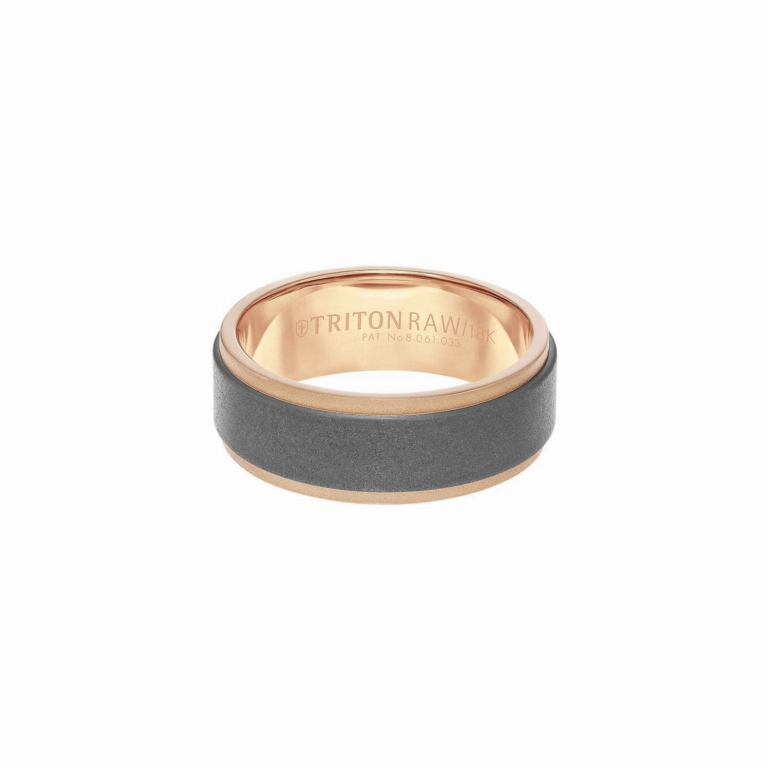 RAW GOLD Matte Finish 8mm Band